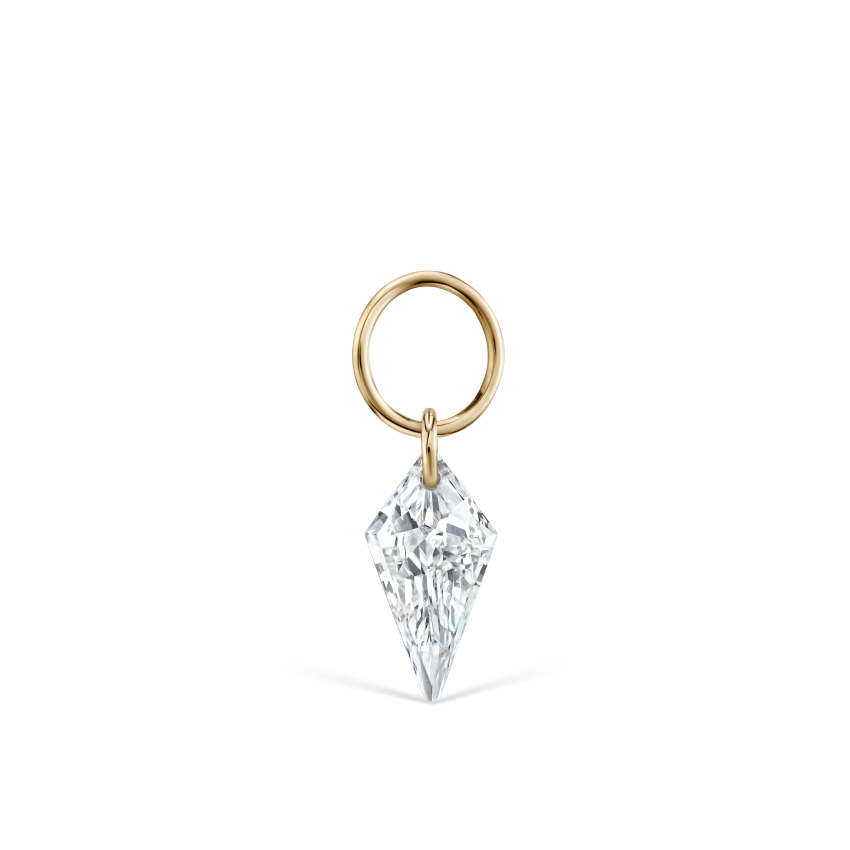 Silhouette Diamond Charm