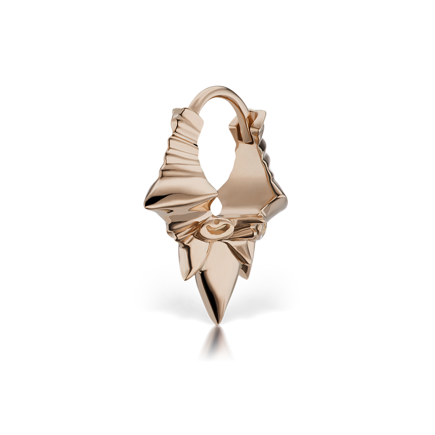 Javanese Spike Hoop Earring