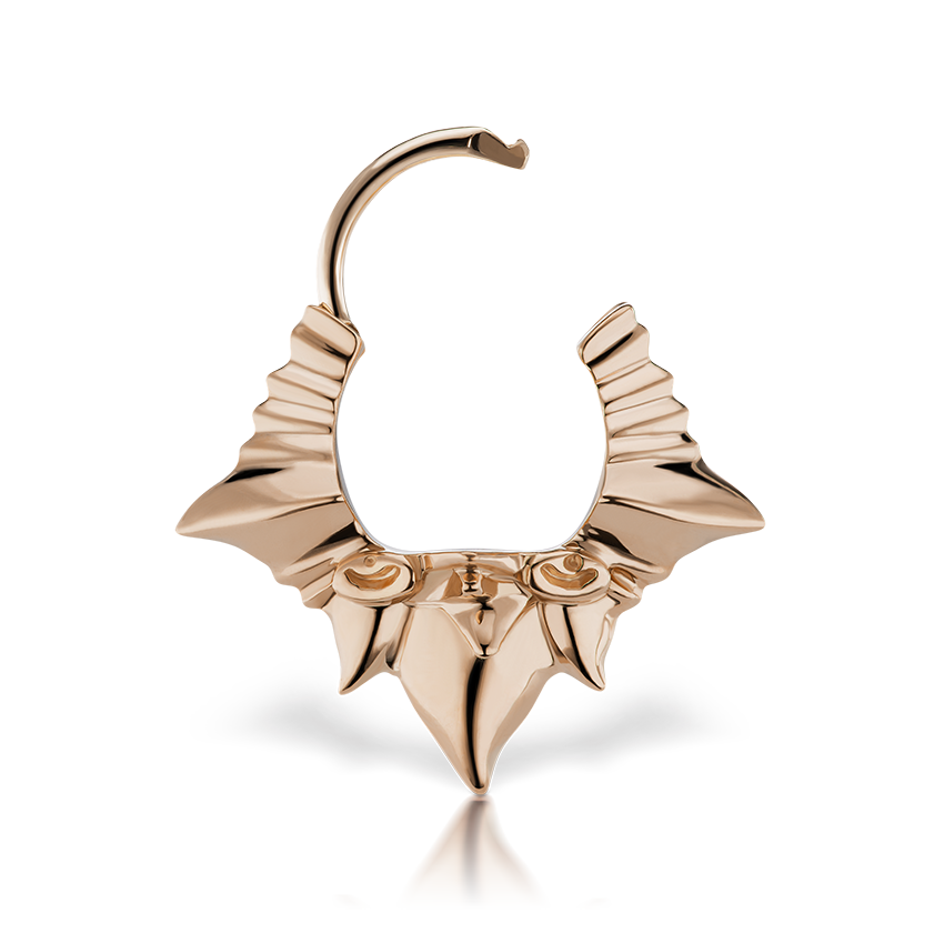 Javanese Spike Hoop Earring