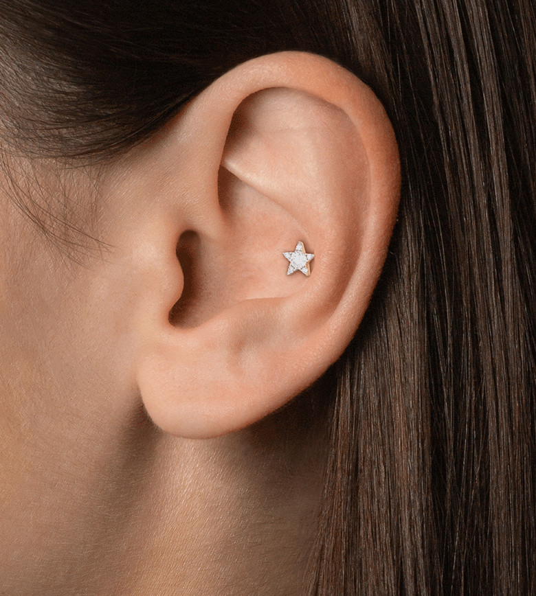 reparere dokumentarfilm Opbevares i køleskab Conch Earrings - Conch Piercing Hoop & Studs | Maria Tash