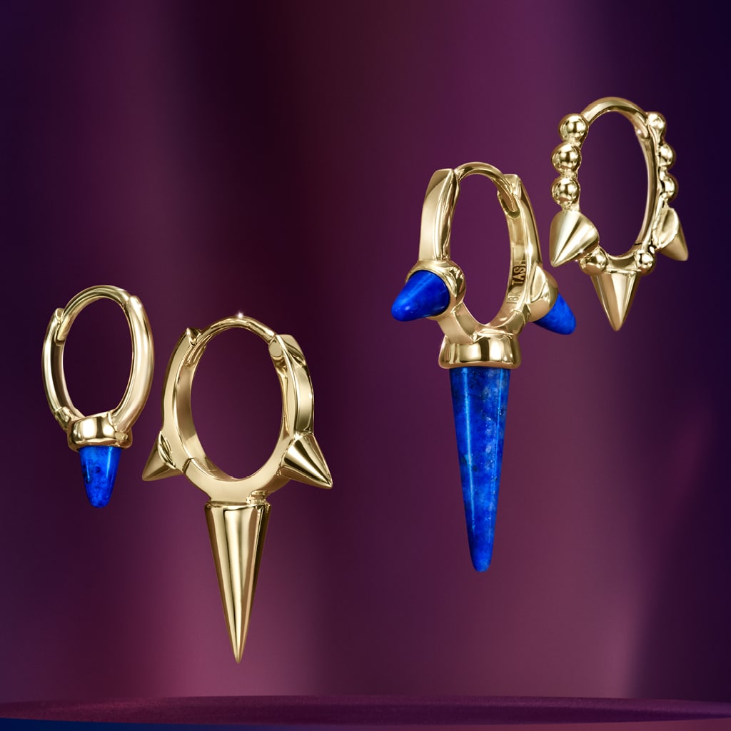 Lapis Earrings Mobile