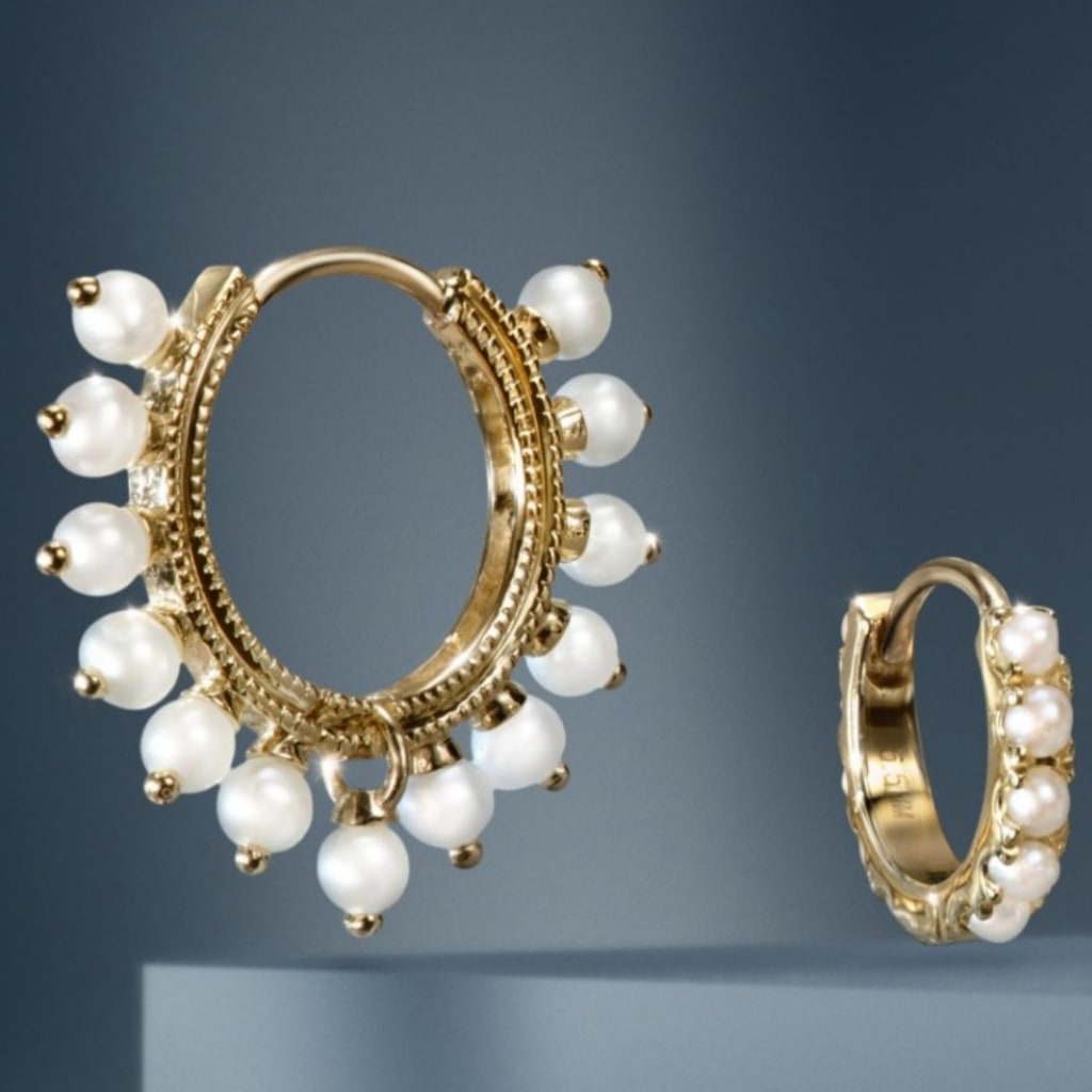 Maria tash deals pearl clicker